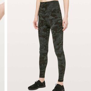 Lululemon Align Pant *Full Length 28" Camouflage Leggings 4 camo